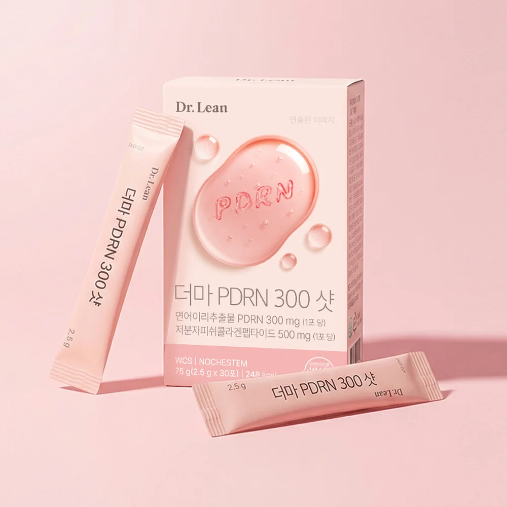 [먹는 PDRN] 더마 PDRN 300샷 x 30포 (1포 당 PDRN 300mg/오렌지맛 분말형)